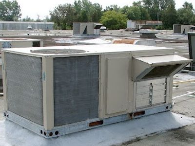 Commercial Rooftop Unit HVAC System Installation